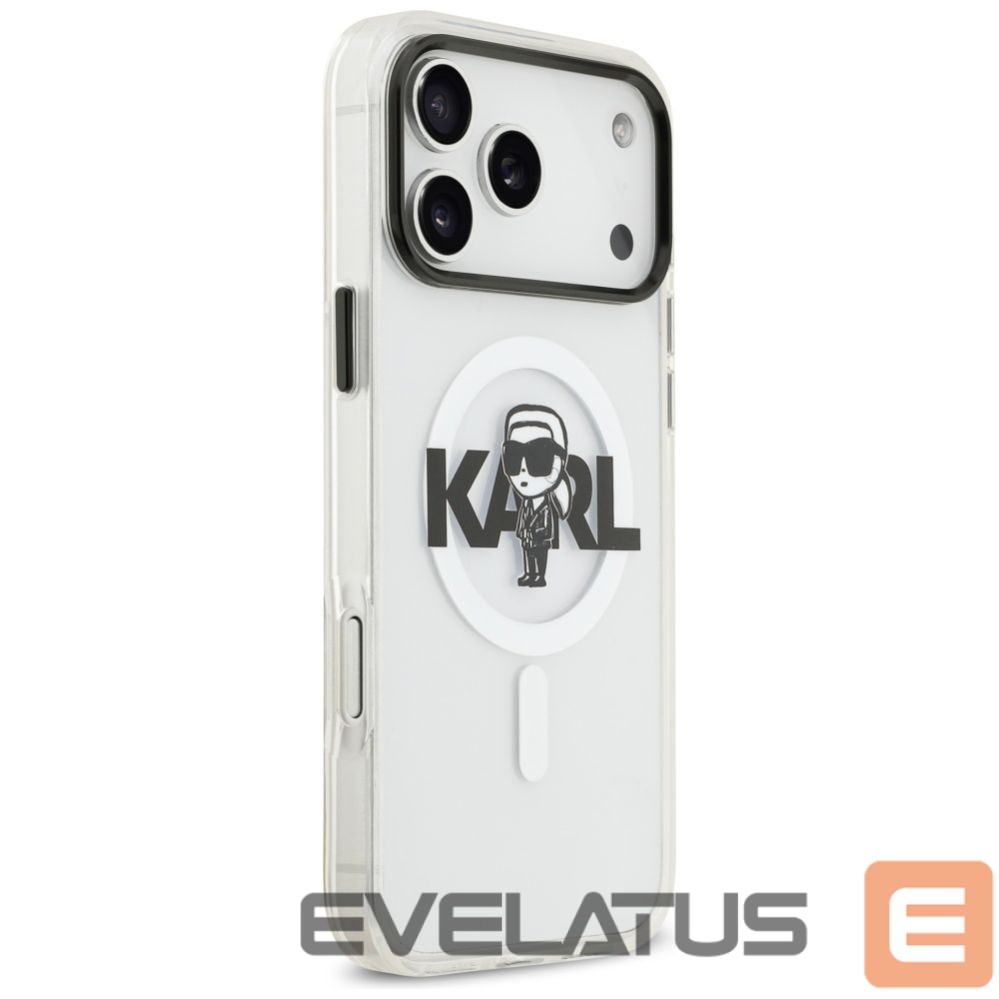 Other goods Karl Lagerfeld Karl Lagerfeld IML Karl Sketch Logo MagSafe Case for iPhone 17 Pro Max - Transparent
