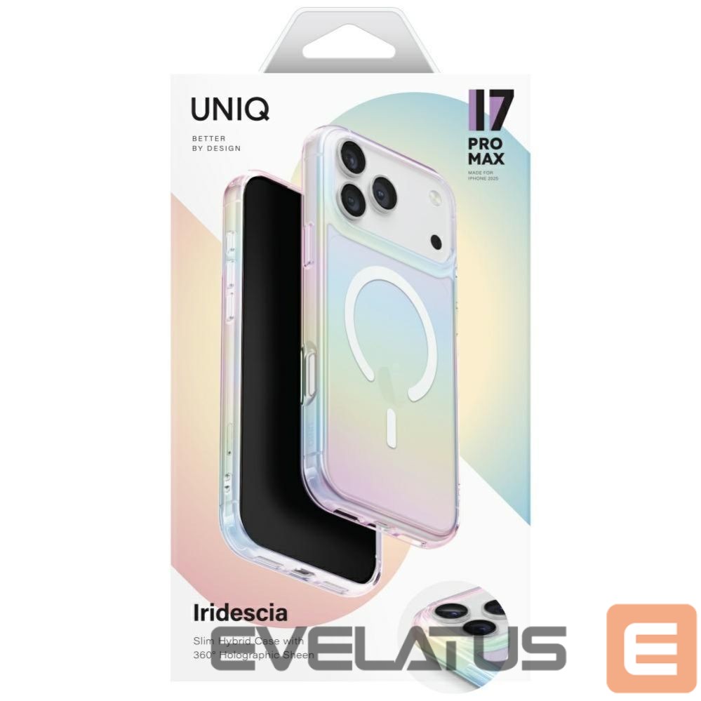 Other goods UNIQ Uniq Iridescia Case for iPhone 17 Pro Max Magclick Charging - Multicolor