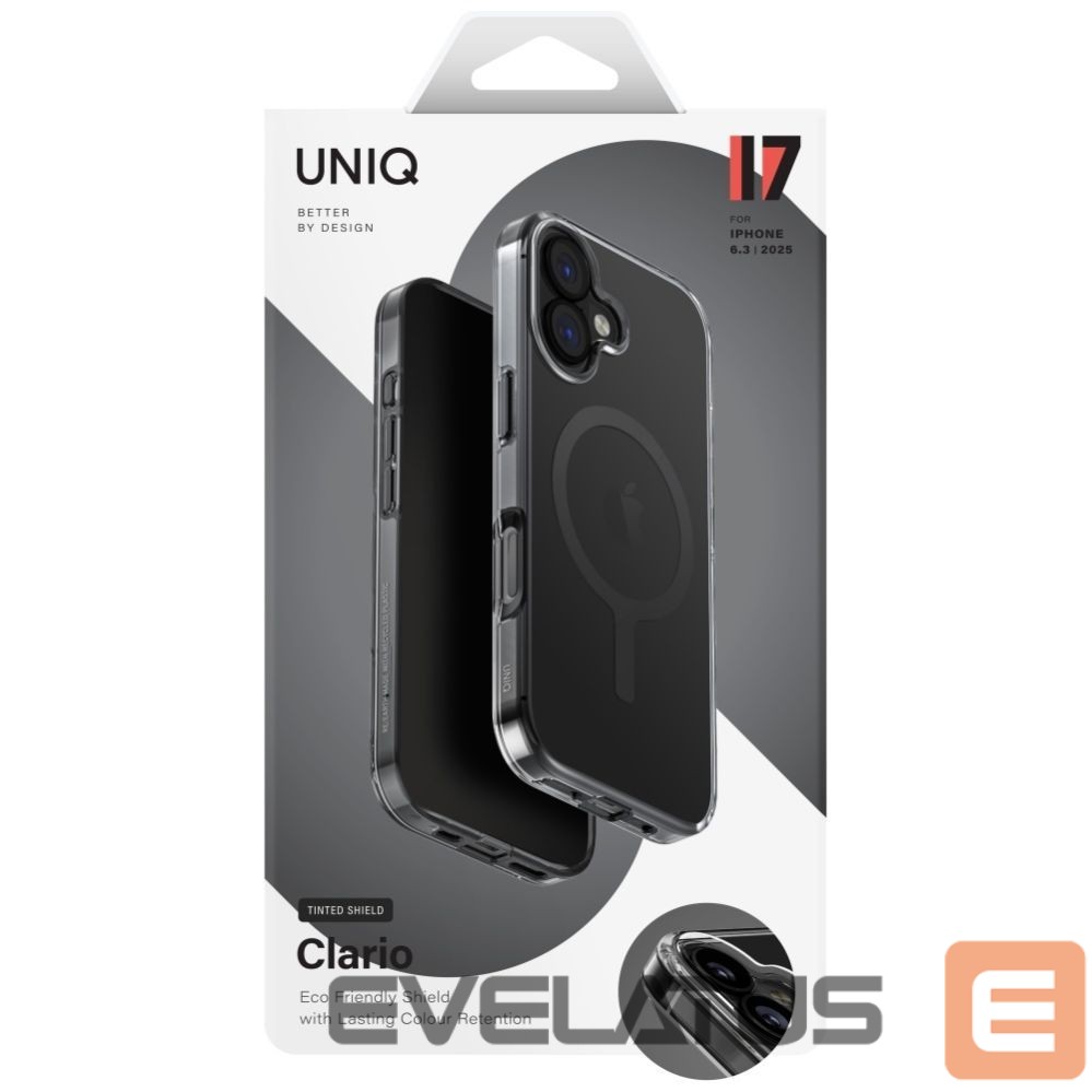 Other goods UNIQ Uniq Clario Magclick Charging Case for iPhone 17 - Black