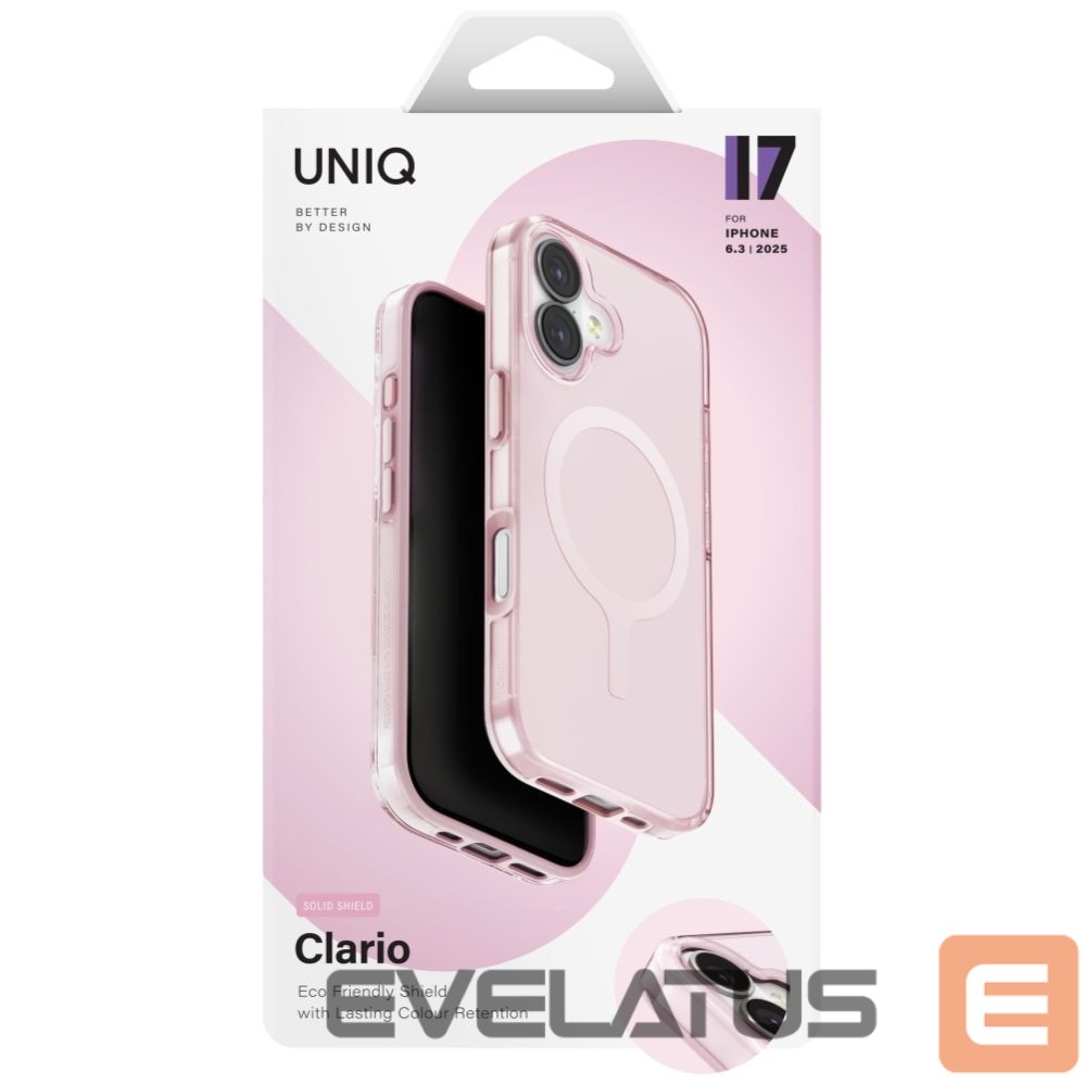 Other goods UNIQ Uniq Clario Magclick Charging Case for iPhone 17 - Pink