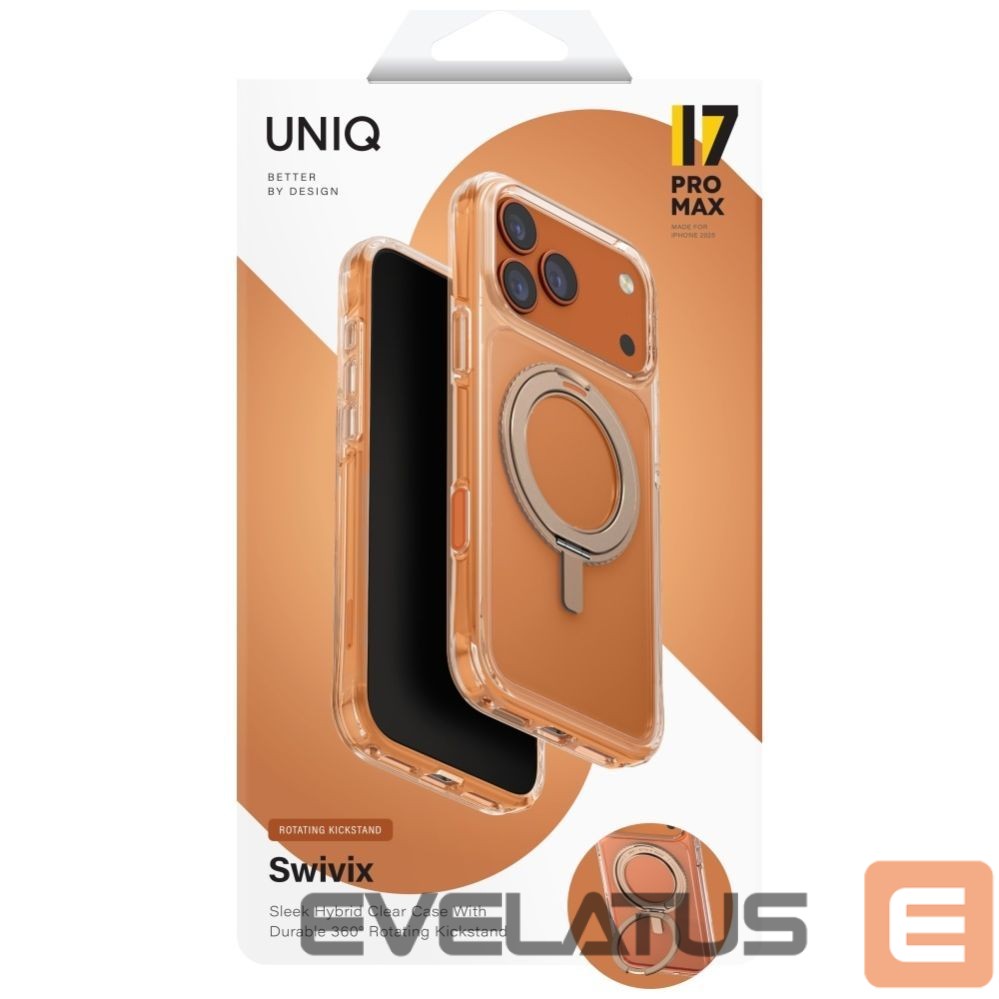 Other goods UNIQ Uniq Swivix Rotating Kickstand 360 Case for iPhone 17 Pro Max - Gold