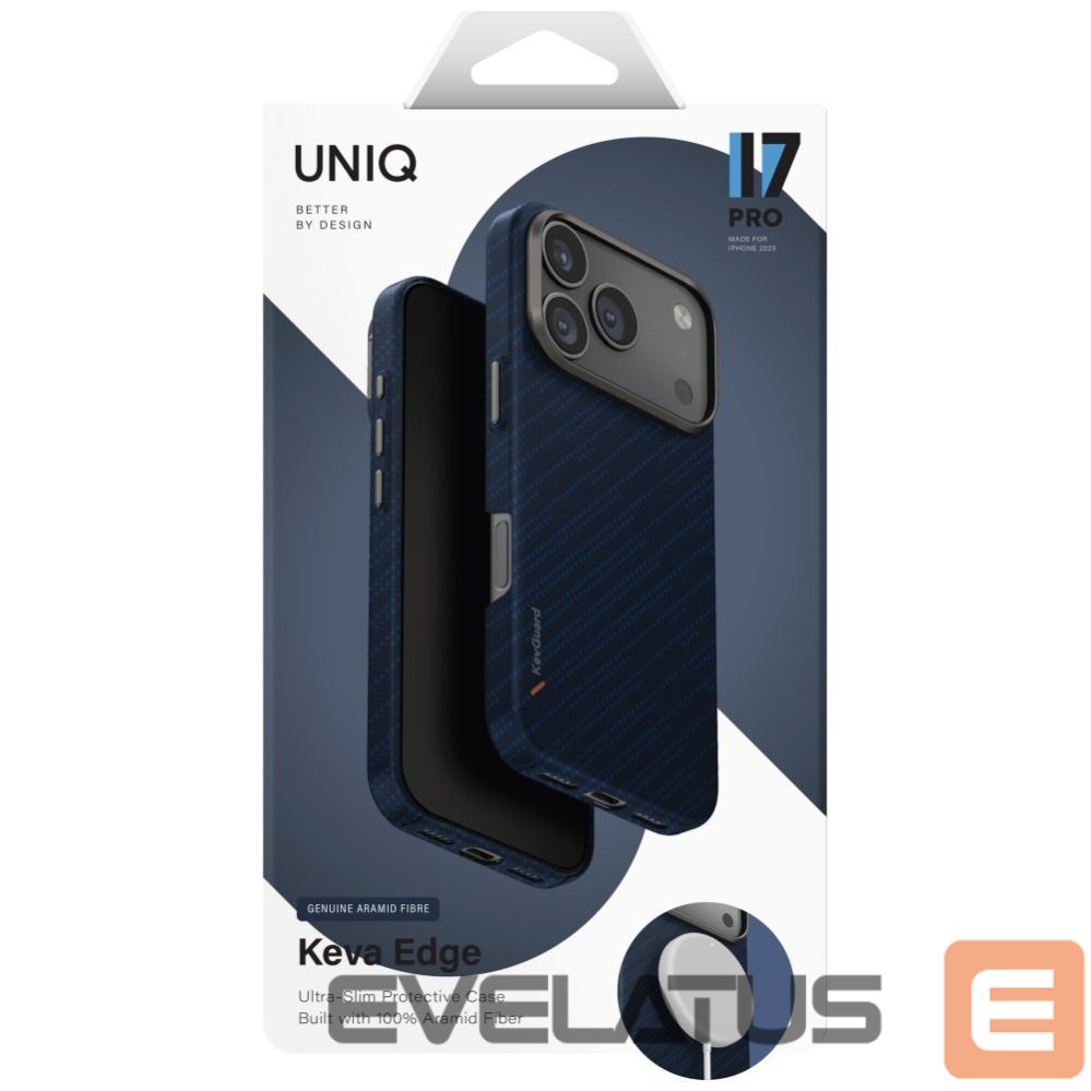 Other goods UNIQ Uniq Keva EDGE Magclick Charging Case for iPhone 17 Pro - Blue