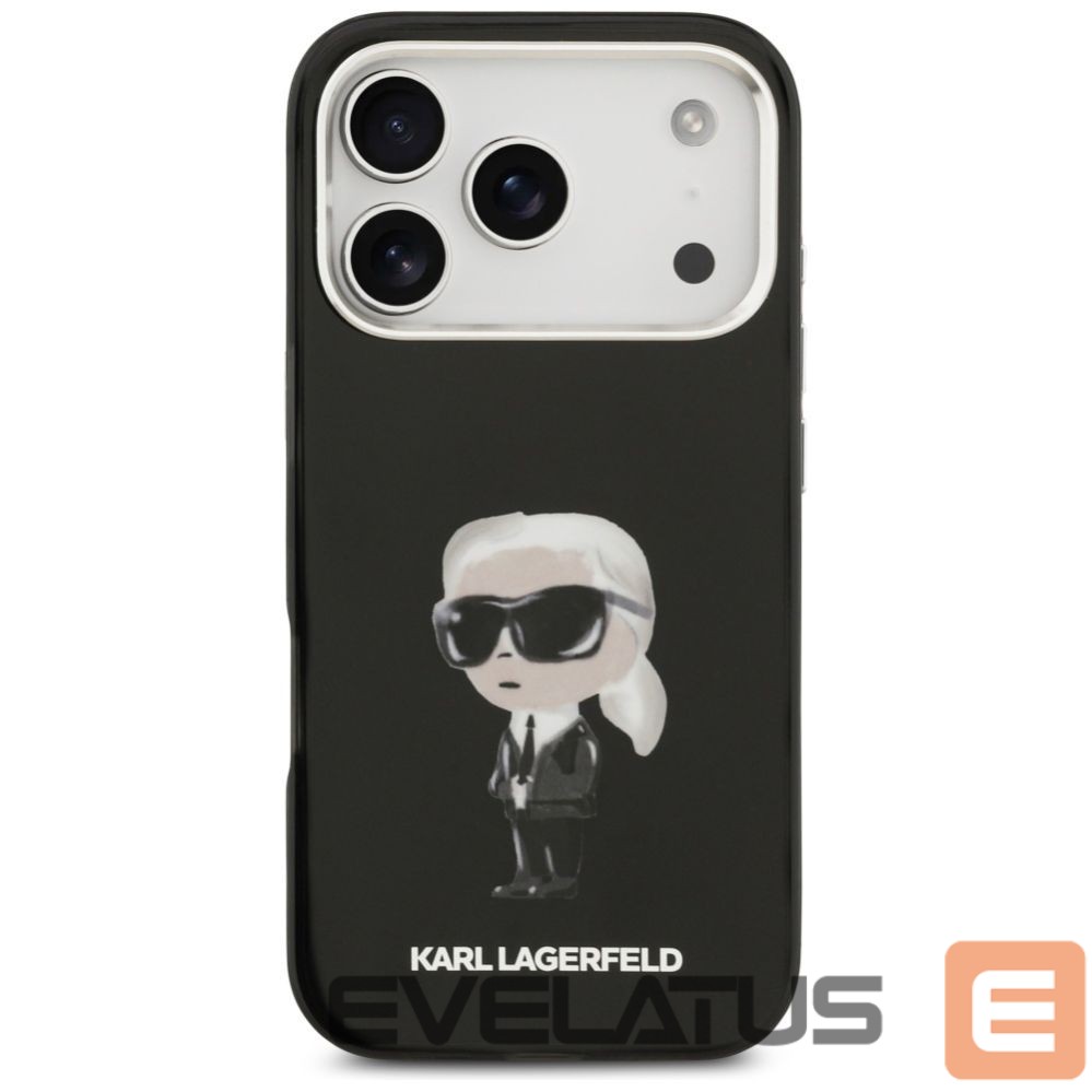 Other goods Karl Lagerfeld Karl Lagerfeld IML Aquarelle Karl & Logo MagSafe Case for iPhone 17 Pro - Black