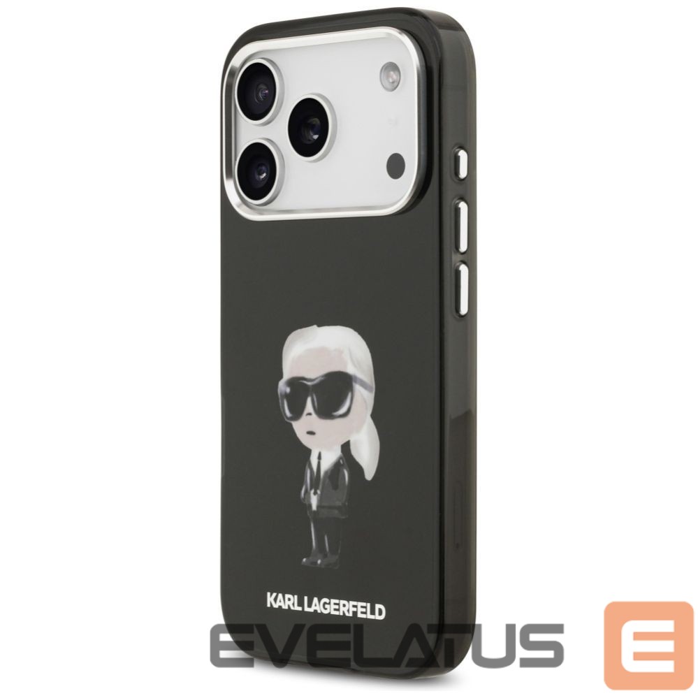 Other goods Karl Lagerfeld Karl Lagerfeld IML Aquarelle Karl & Logo MagSafe Case for iPhone 17 Pro - Black