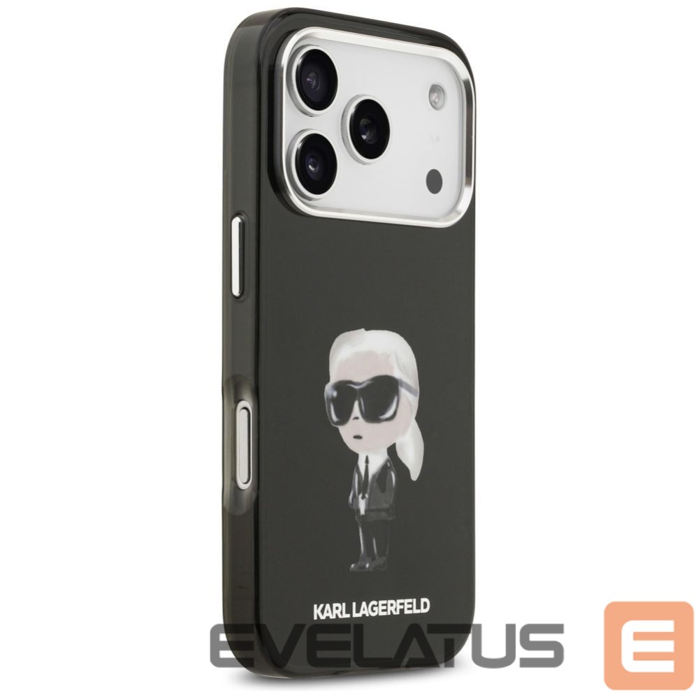Other goods Karl Lagerfeld Karl Lagerfeld IML Aquarelle Karl & Logo MagSafe Case for iPhone 17 Pro - Black
