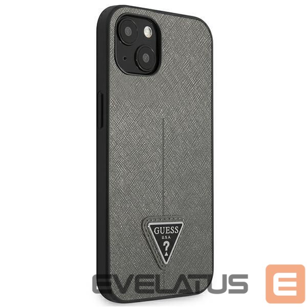 Other goods Guess Guess SaffianoTriangle Logo case for iPhone 13 / 14 / 15 6.1" - silver