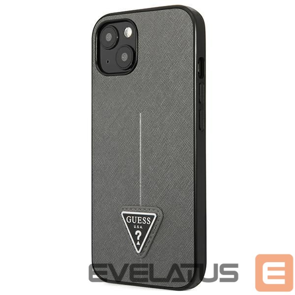 Other goods Guess Guess SaffianoTriangle Logo case for iPhone 13 / 14 / 15 6.1" - silver