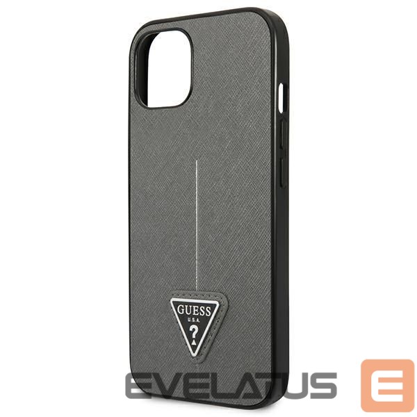 Other goods Guess Guess SaffianoTriangle Logo case for iPhone 13 / 14 / 15 6.1" - silver