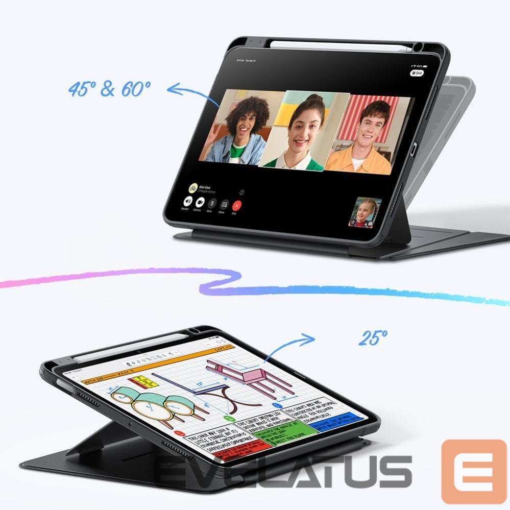 Other goods ESR ESR Flip Hybrid Case for iPad 10.9" (2020/2022) / 11" (2024/2025/2026) - Black