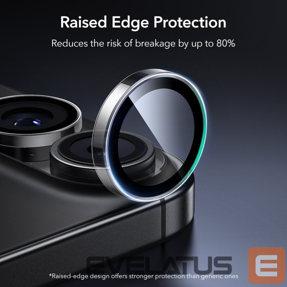 Other goods ESR ESR Armorite Camera Cover for iPhone 16 / 16 Plus / 17 - Transparent
