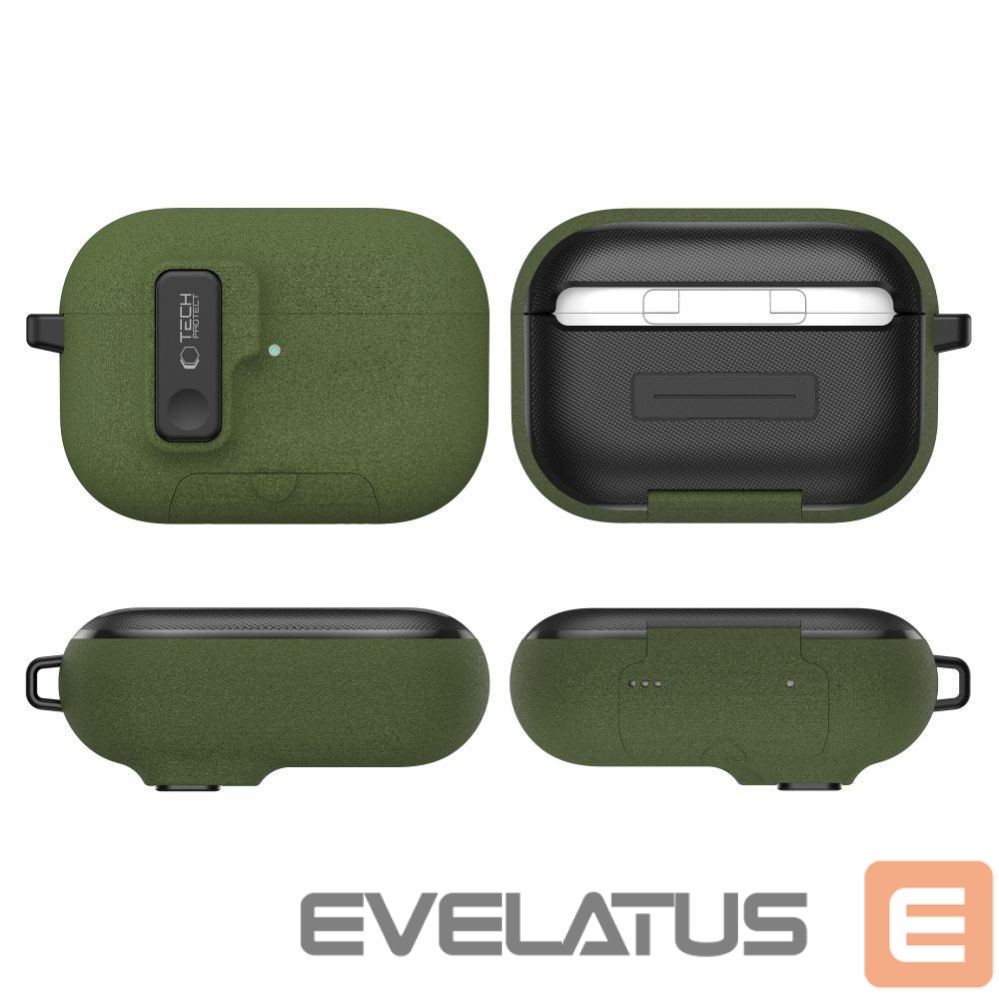 Other goods Tech-Protect Tech-Protect Slim Hook Case for AirPods Pro 3 - Green