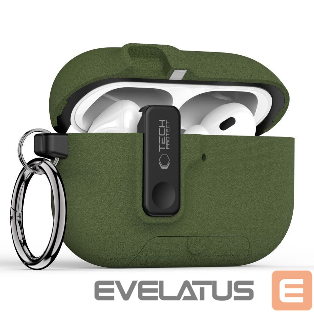 Other goods Tech-Protect Tech-Protect Slim Hook Case for AirPods Pro 3 - Green
