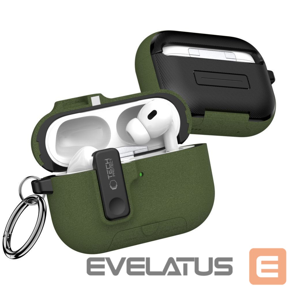 Other goods Tech-Protect Tech-Protect Slim Hook Case for AirPods Pro 3 - Green