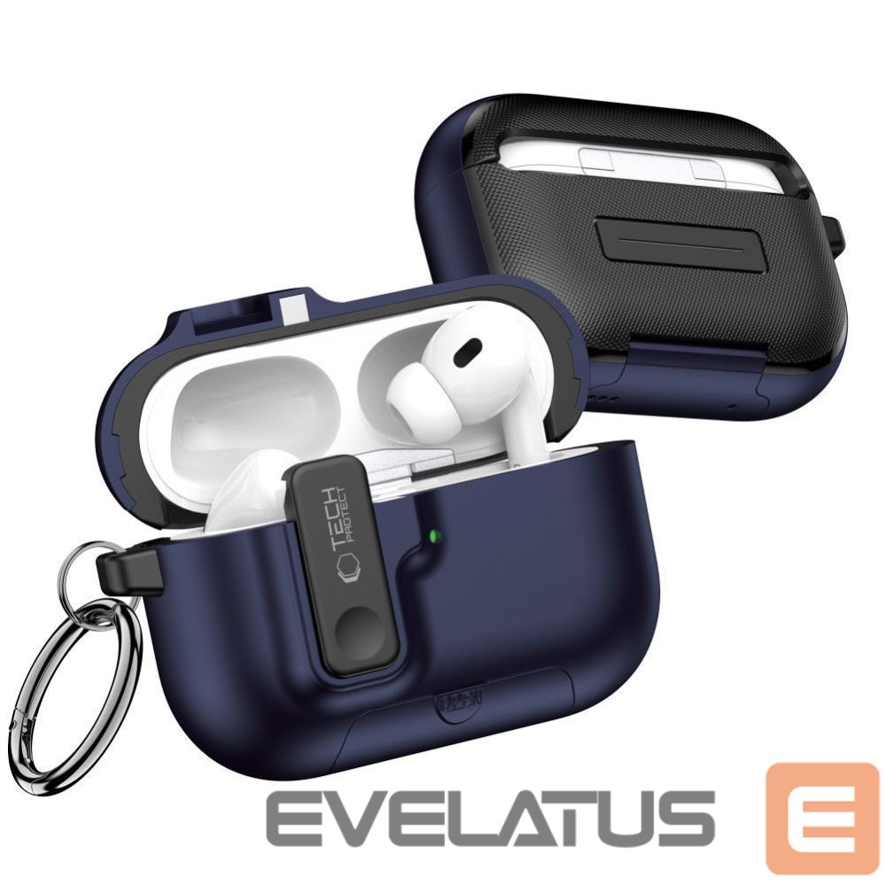 Other goods Tech-Protect Tech-Protect Slim Hook Case for AirPods Pro 3 - Navy Blue
