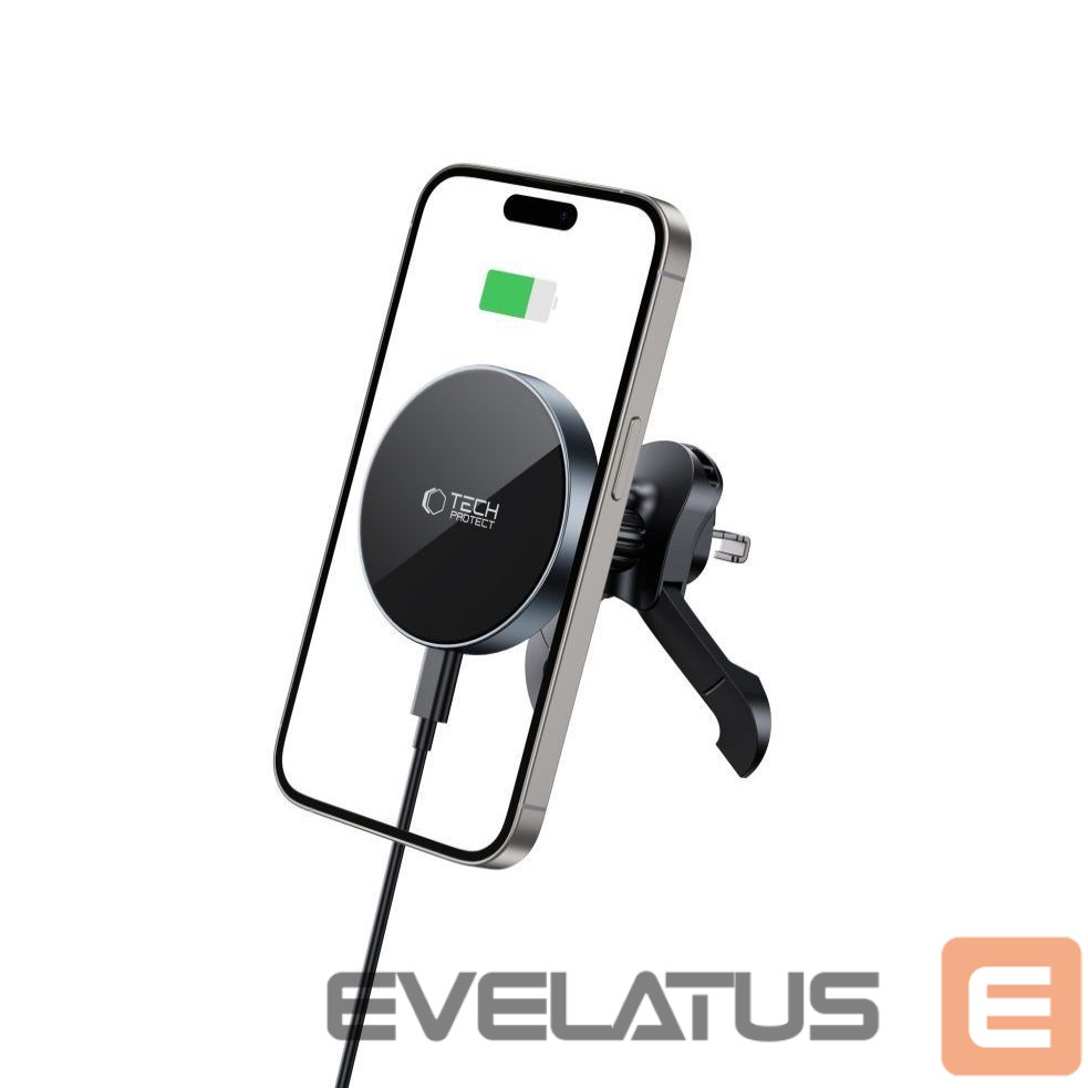 Other goods Tech-Protect Tech-Protect mm15W-V5 Magnetic MagSafe Car Air Vent Mount - Black