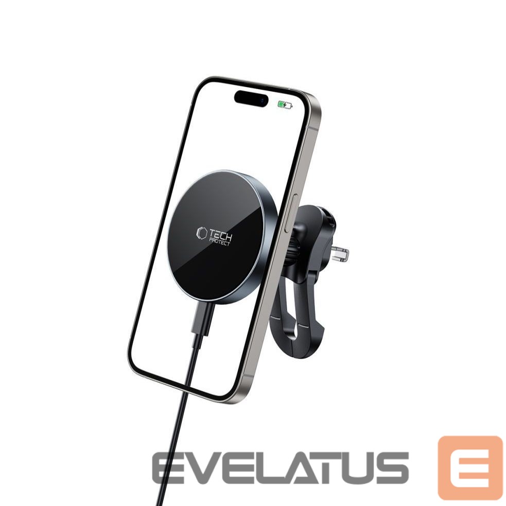 Other goods Tech-Protect Tech-Protect mm15W-V5 Magnetic MagSafe Car Air Vent Mount - Black