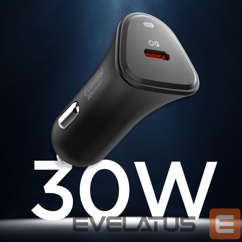 Other goods Spigen Spigen Essential EV301 30W Car Charger - Black