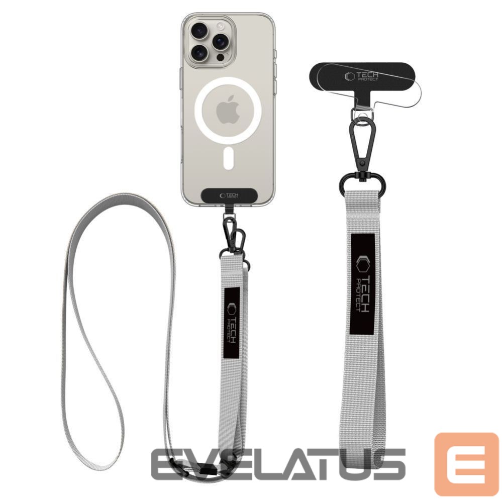 Other goods Tech-Protect Tech-Protect C6S Long Lanyard for Phone - Gray