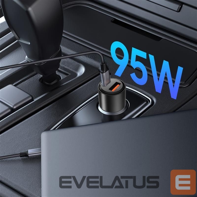 Other goods Tech-Protect Tech-Protect CC03 95W 2-Port USB-A / USB-C Car Charger - Black