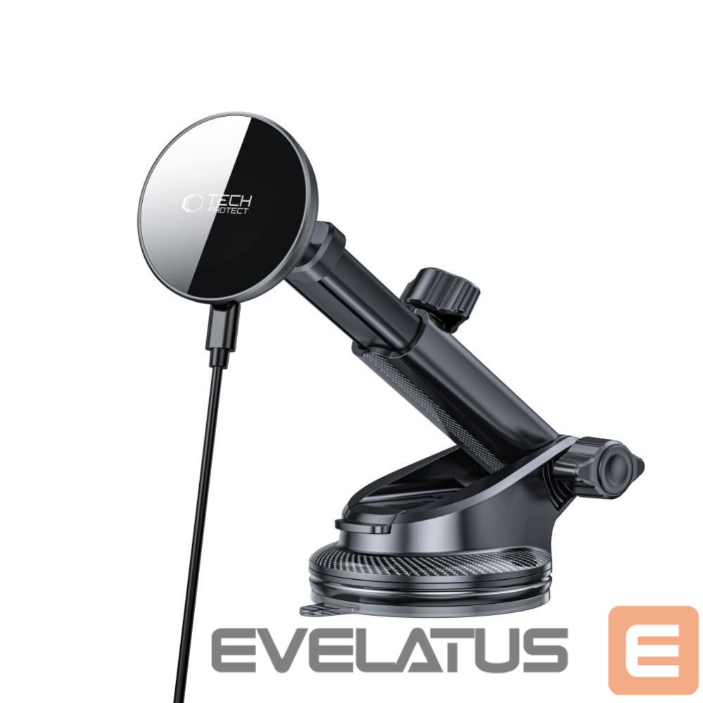 Other goods Tech-Protect Tech-Protect mm15W-V10 Magnetic MagSafe Car Holder for Cockpit/Windshield/Air Vent - Black