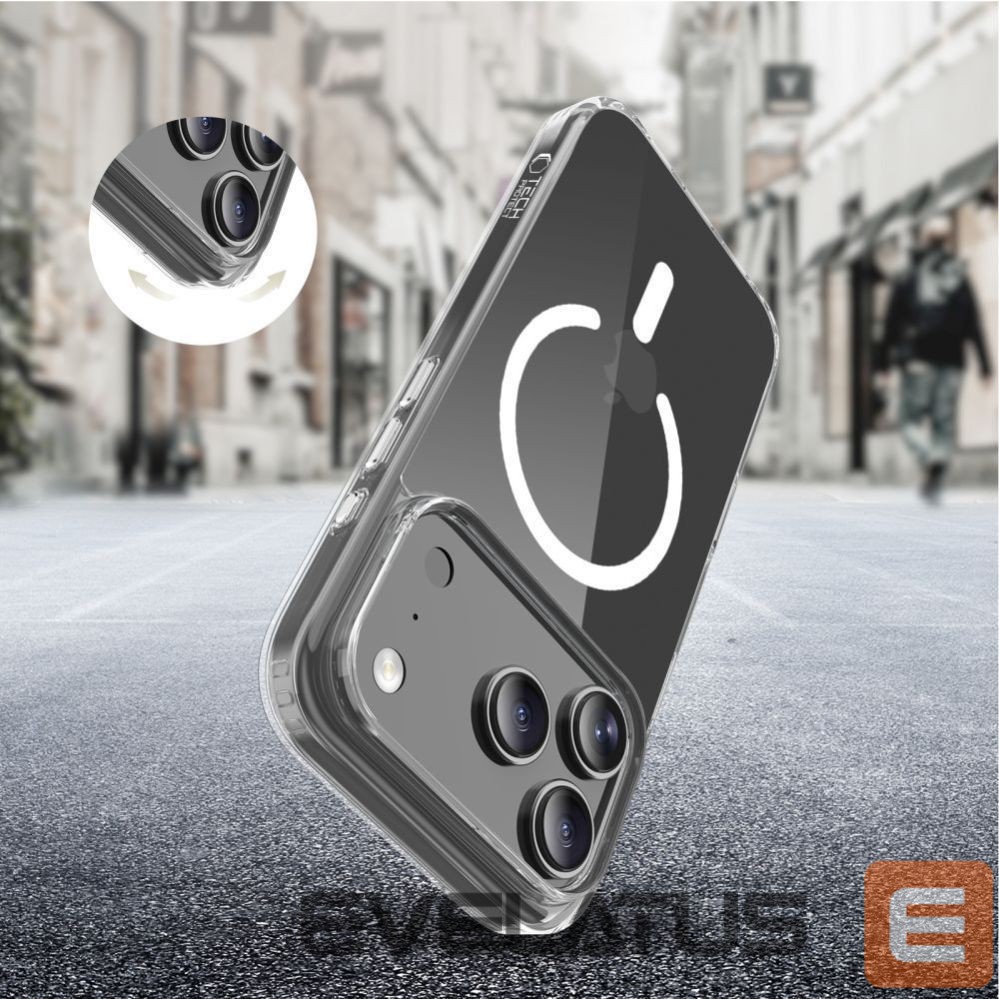 Other goods Tech-Protect Tech-Protect Flexair Hybrid CC MagSafe Case for iPhone 17 Pro - Clear