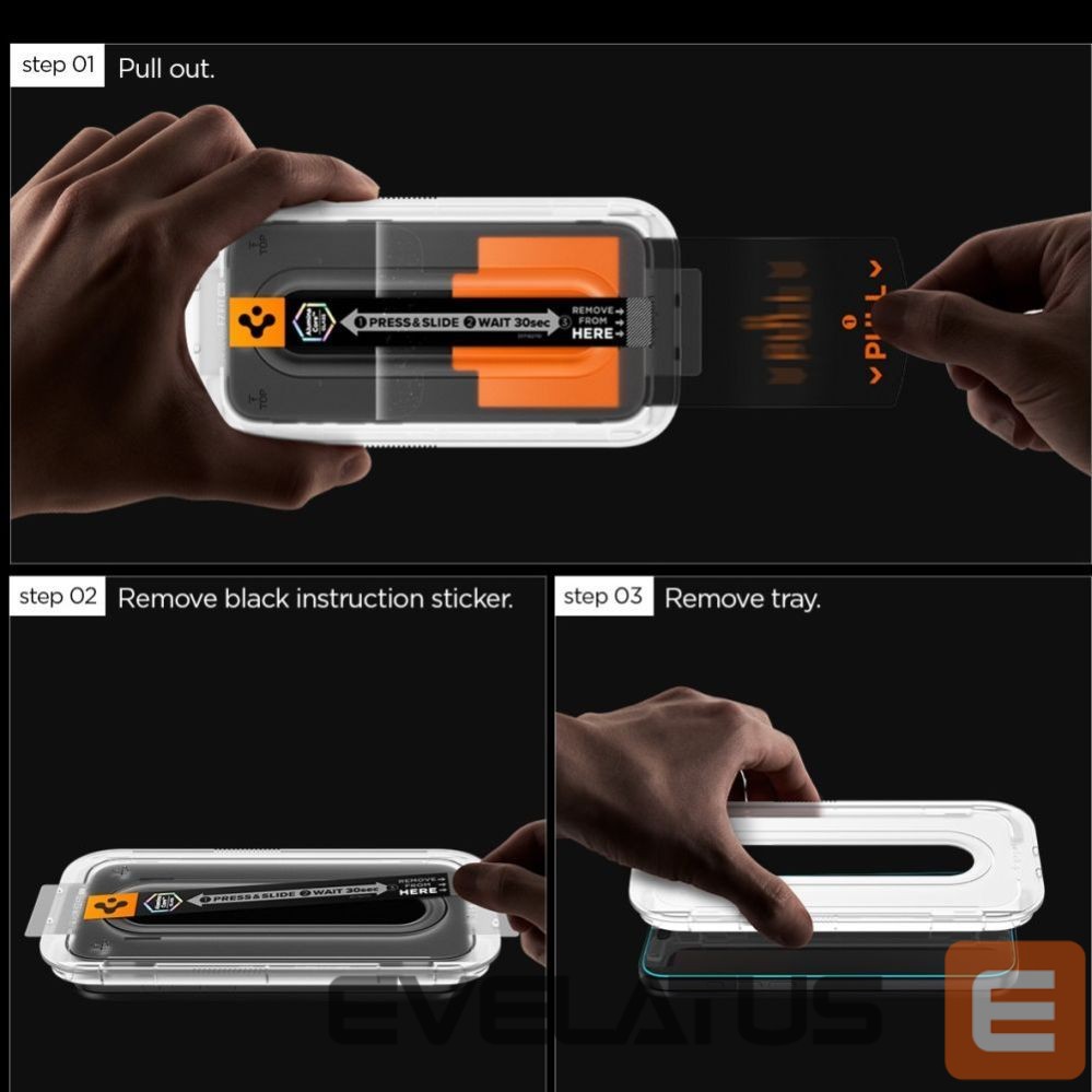 Other goods Spigen Spigen Glas.tR "EZ Fit Pro" Tempered Glass 2-pack for Samsung Galaxy S25 FE