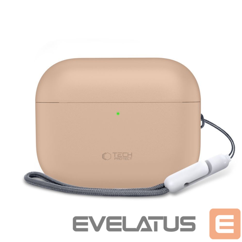 Other goods Tech-Protect Tech-Protect Silicone Case for AirPods Pro 3 - Beige