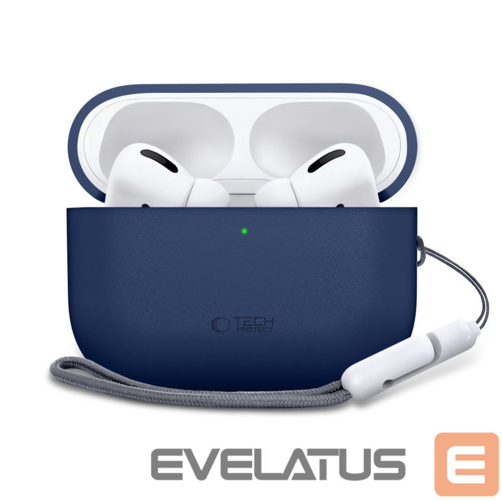 Other goods Tech-Protect Tech-Protect Silicone Case for AirPods Pro 3 - Navy Blue