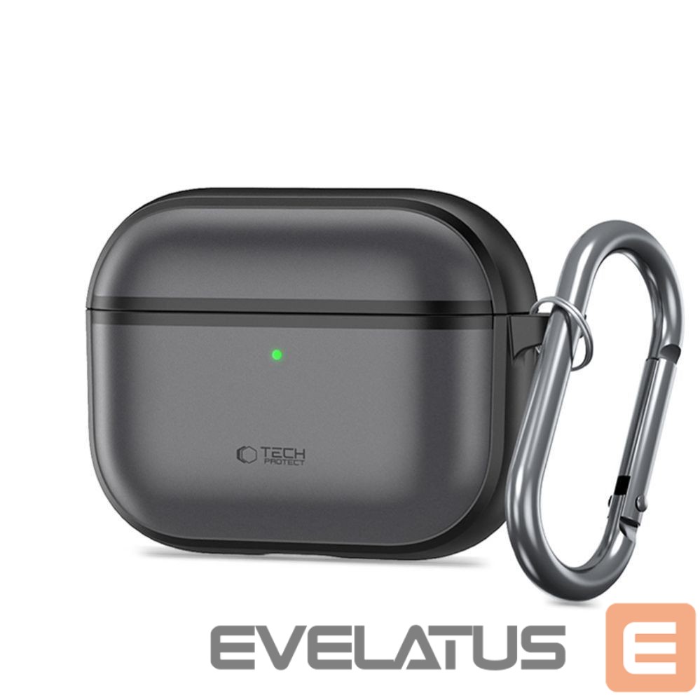 Other goods Tech-Protect Tech-Protect Silicone Case for AirPods Pro 3 - Matte Black