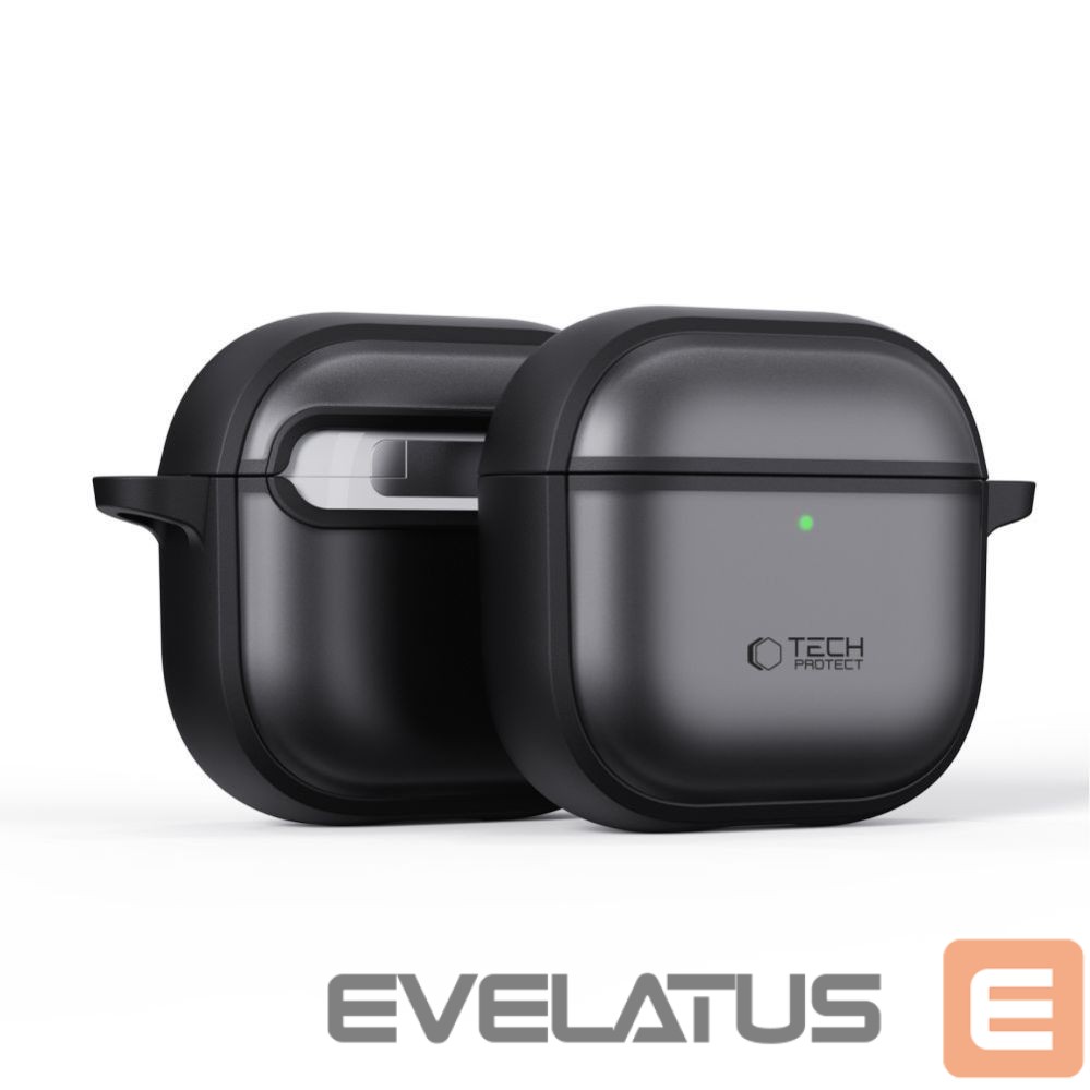 Other goods Tech-Protect Tech-Protect Silicone Case for AirPods Pro 3 - Matte Black