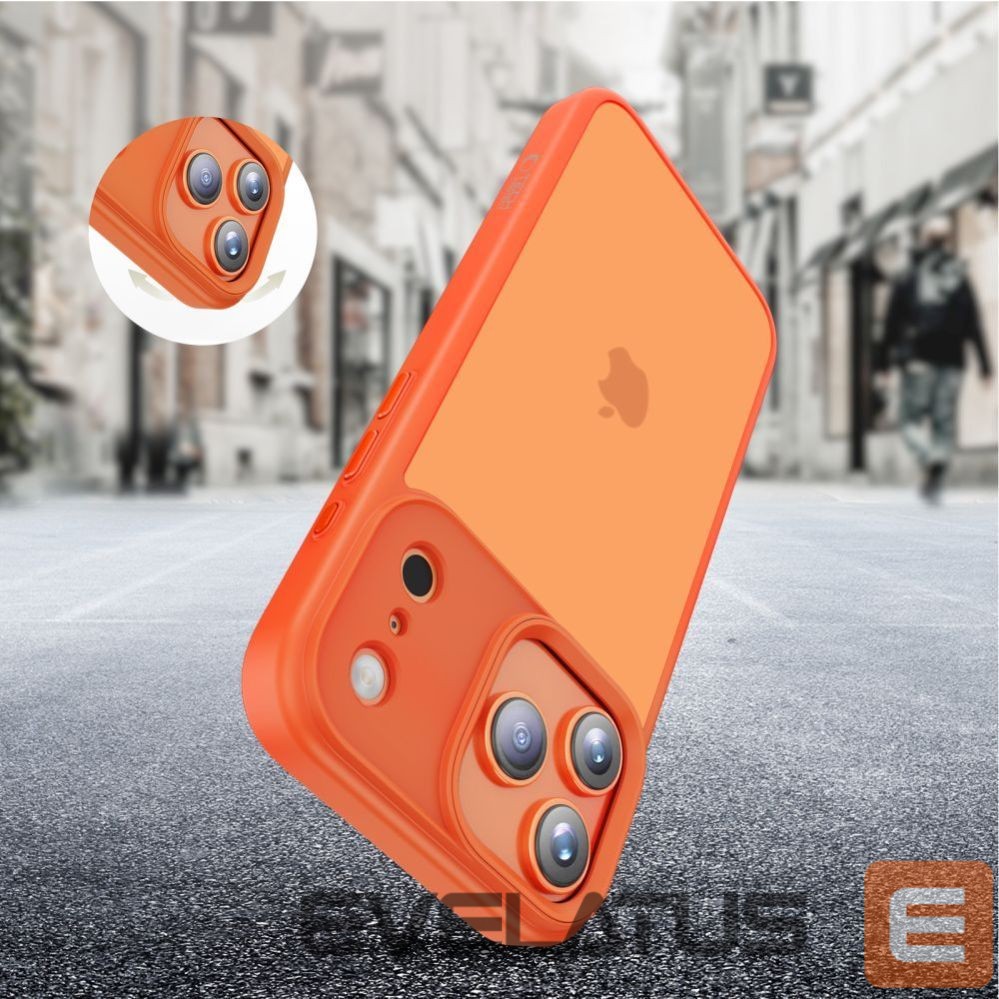 Other goods Tech-Protect Tech-Protect MagMat case for iPhone 17 Pro - orange and matte