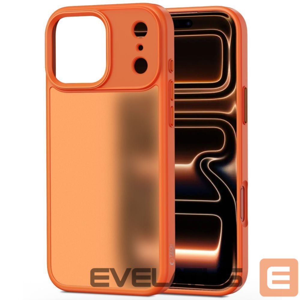 Other goods Tech-Protect Tech-Protect MagMat case for iPhone 17 Pro - orange and matte