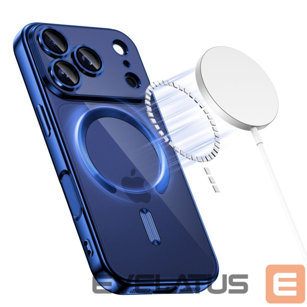 Other goods Tech-Protect Tech-Protect MagFlex MagSafe Case for iPhone 17 Pro - Clear Navy Blue