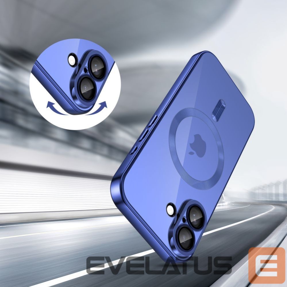 Other goods Tech-Protect Tech-Protect MagFlex MagSafe Case for iPhone 17 - Clear Navy Blue