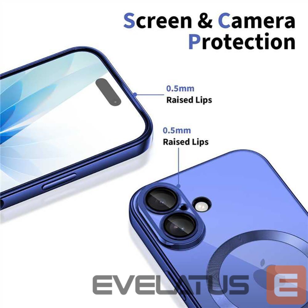 Other goods Tech-Protect Tech-Protect MagFlex MagSafe Case for iPhone 17 - Clear Navy Blue
