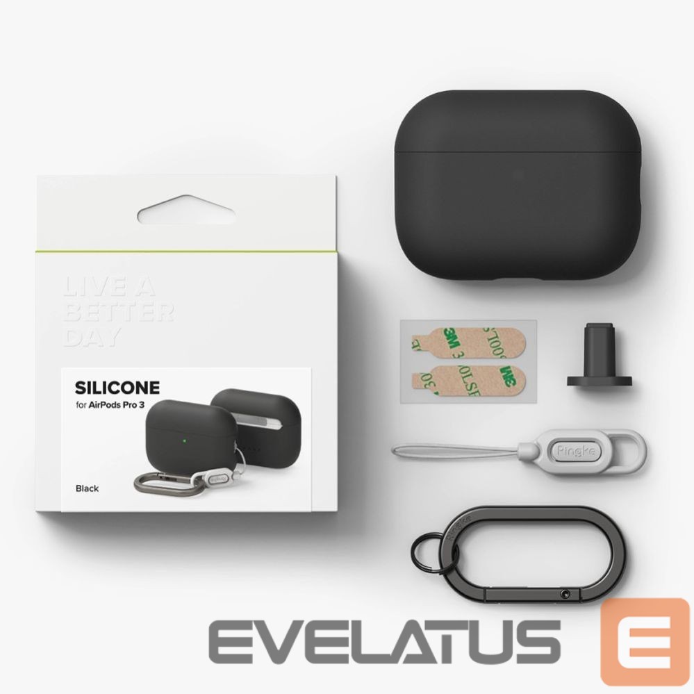 Other goods Ringke Ringke Silicone Case for AirPods Pro 3 - Black