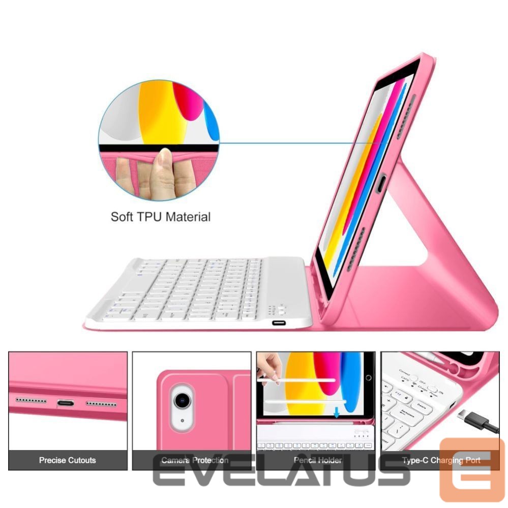 Other goods Tech-Protect Tech-Protect SC Pen Case for iPad 10.9” 10 / 2022 / 11” 11 / 2025 - Pink