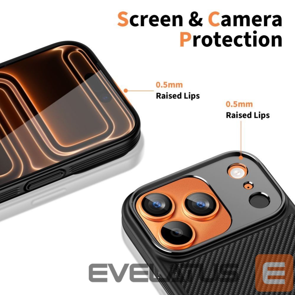 Other goods Tech-Protect Tech-Protect Kevlar Aramid MagSafe case for iPhone 17 Pro - black