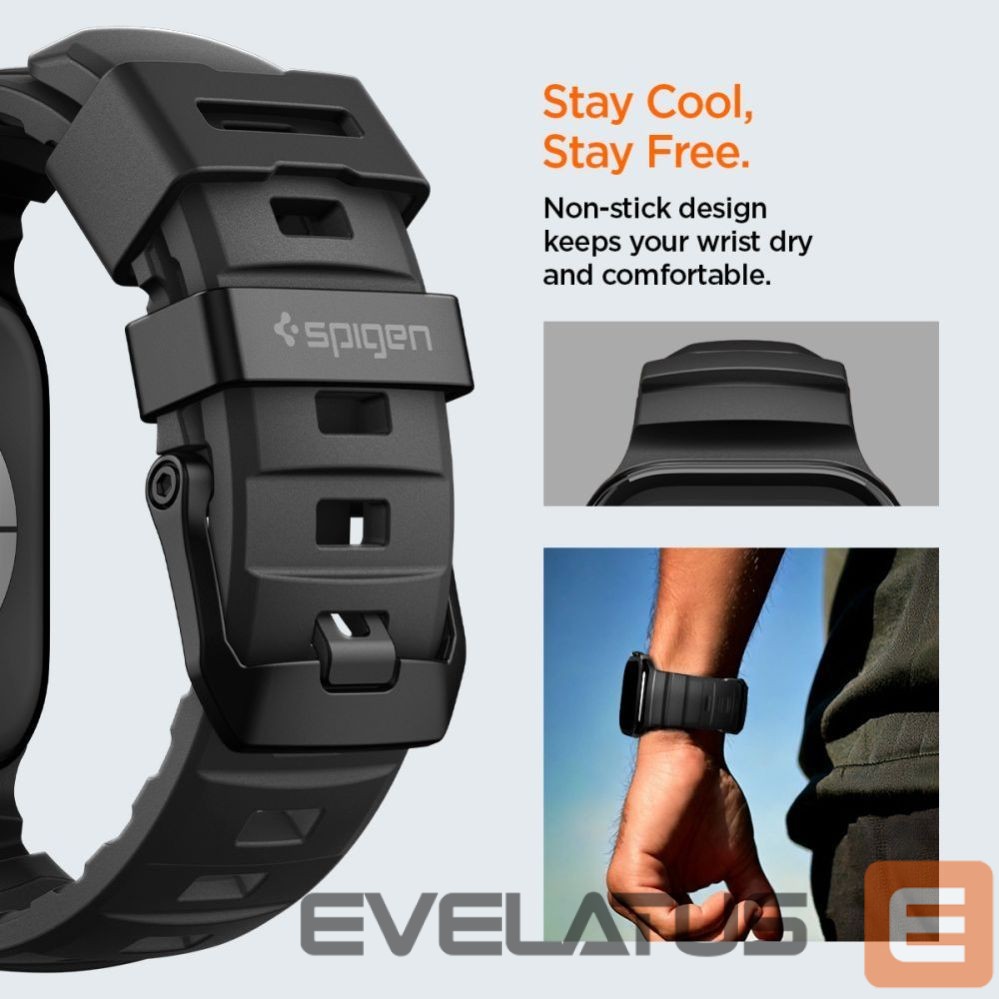 Other goods Spigen Spigen WBS2 Strap for Apple Watch 44 / 45 / 46 / 49 mm - Black