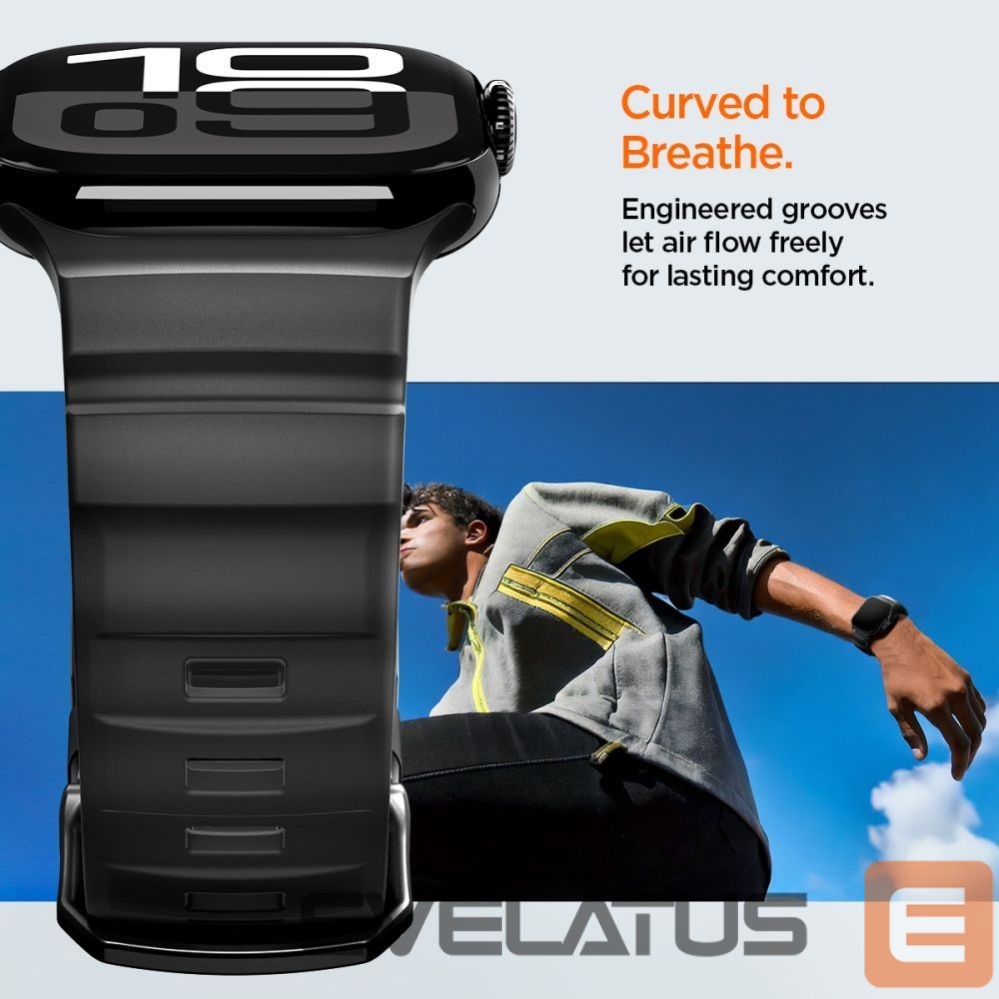 Other goods Spigen Spigen WBS2 Strap for Apple Watch 44 / 45 / 46 / 49 mm - Black
