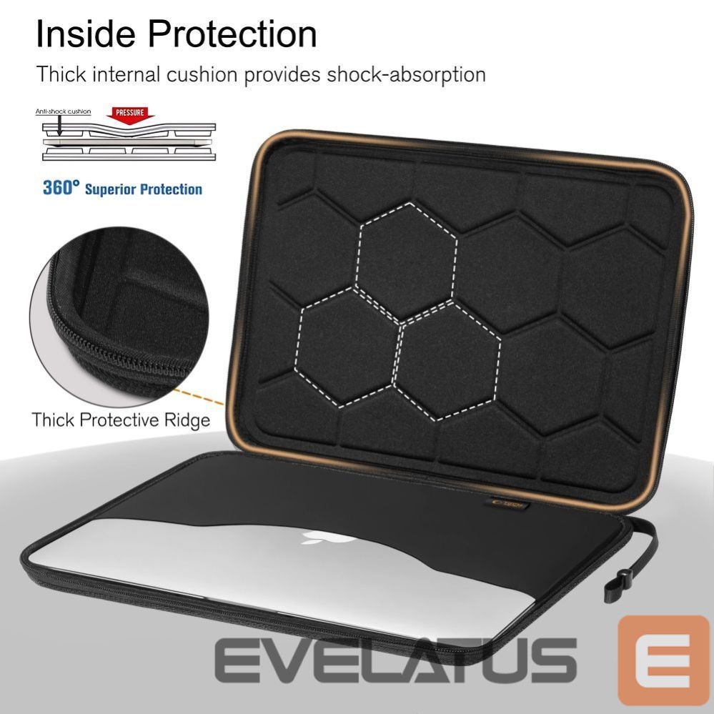 Other goods Tech-Protect Tech-Protect Hardpouch Laptop Case 13-14 - Black