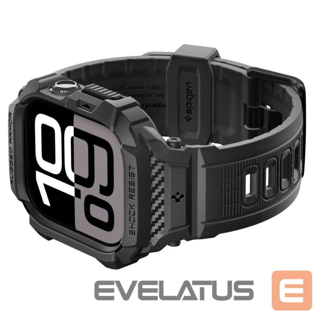 Other goods Spigen Spigen Rugged Armor Pro Strap for Apple Watch 42mm - Black