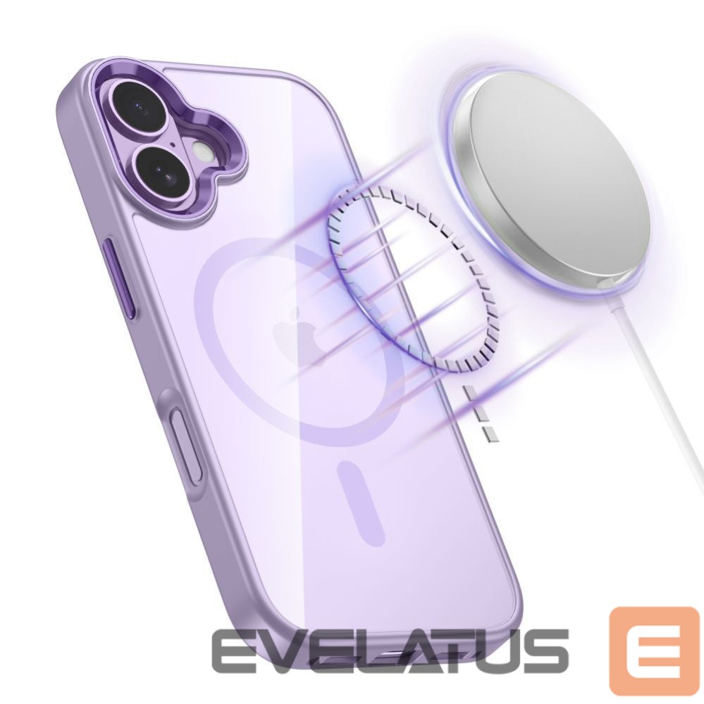 Other goods Tech-Protect Tech-Protect MagMat MagSafe Case for iPhone 17 - Transparent Purple