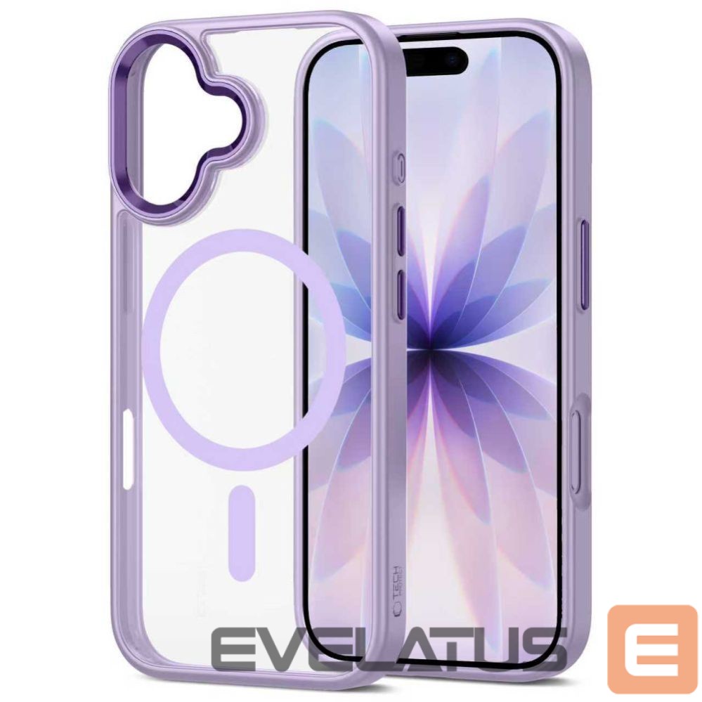 Other goods Tech-Protect Tech-Protect MagMat MagSafe Case for iPhone 17 - Transparent Purple