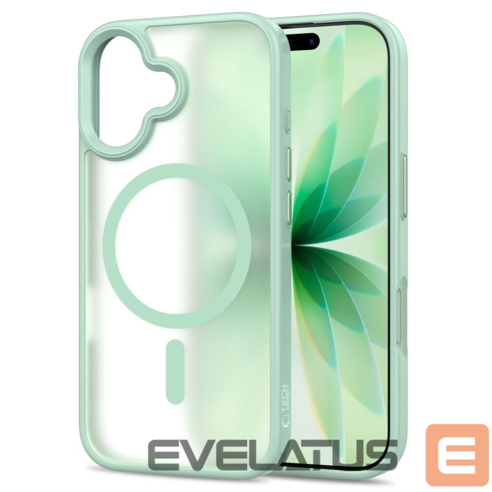 Other goods Tech-Protect Tech-Protect MagMat MagSafe Case for iPhone 17 - Transparent Green
