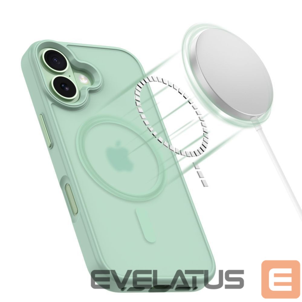 Other goods Tech-Protect Tech-Protect MagMat MagSafe Case for iPhone 17 - Transparent Green
