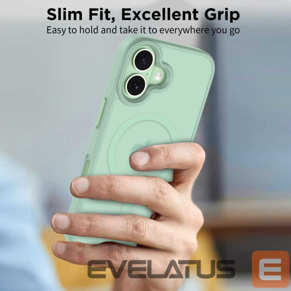 Other goods Tech-Protect Tech-Protect MagMat MagSafe Case for iPhone 17 - Transparent Green