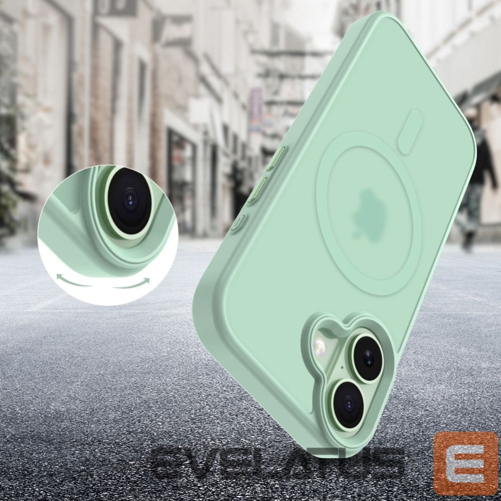 Other goods Tech-Protect Tech-Protect MagMat MagSafe Case for iPhone 17 - Transparent Green