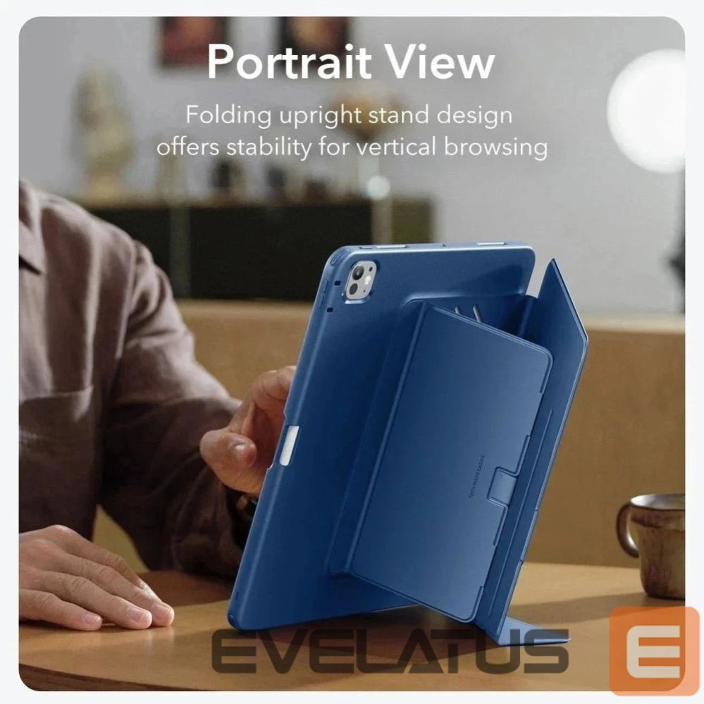 Other goods ESR ESR Flip Hybrid Case for iPad Pro 13” 7 / 8 / 2024-2025 - Navy Blue