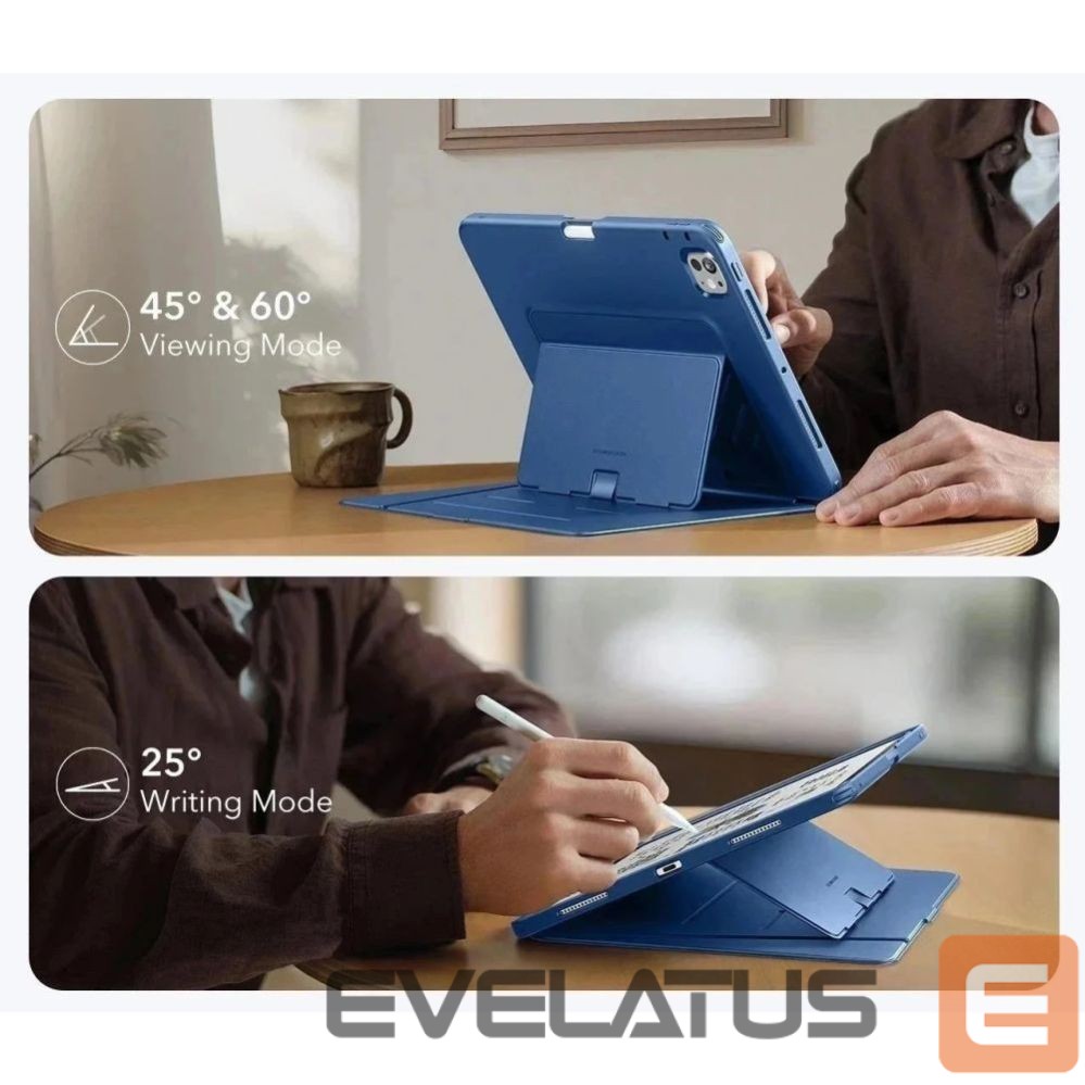 Other goods ESR ESR Flip Hybrid Case for iPad Pro 13” 7 / 8 / 2024-2025 - Navy Blue